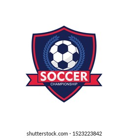 Soccer Logo, American Logo Sports. vector illustration.