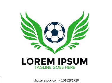 soccer logo badge. football. icon. vector illustration. editable