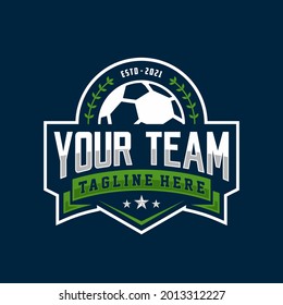 soccer logo badge template. sports logo