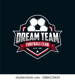 soccer logo badge template. sports logo