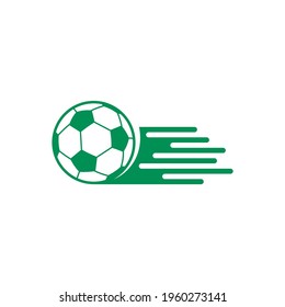 Soccer logo design vector illustration, Creative Football logo design concept template, symbols icons