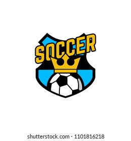 Soccer Logo or Football Club Logo Badge Design