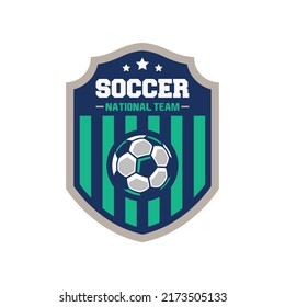 Soccer Logo Football Logo Club Sign Stock Vector (Royalty Free ...