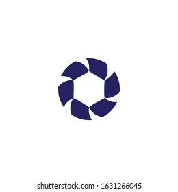 Soccer logo template vector icon design