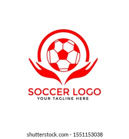 Soccer Logo Templatesport Logovector Eps 10 Stock Vector (Royalty Free ...