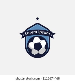 Soccer Logo Vector Template Design Illustration