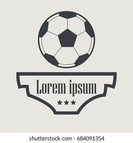 soccer logo vintage logo badge