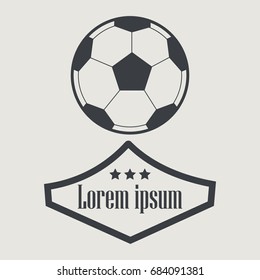 soccer logo vintage logo badge