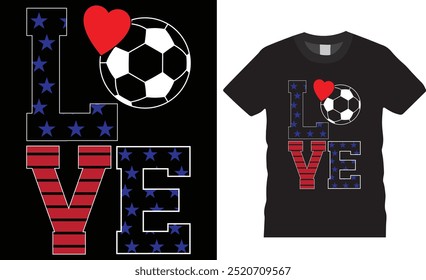 Soccer lover premium t shirt design vector template. soccer lover t shirt, football shirt, sports lover shirts ready for print, poster, banner, mug, pod