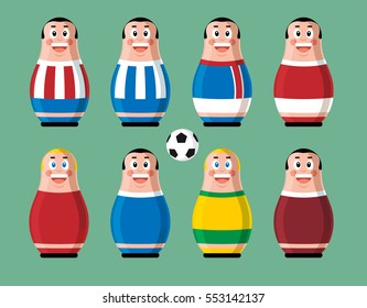 Soccer mascots