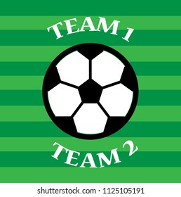 Soccer Match Design Template