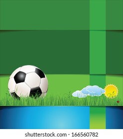 Soccer modern background