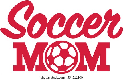 Soccer Mom With Ball