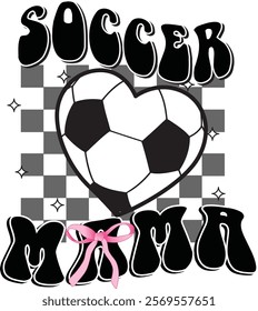 Soccer Mom  vector for t shirt design