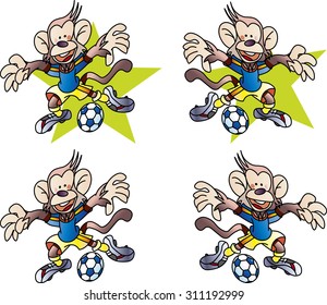 Soccer monkey