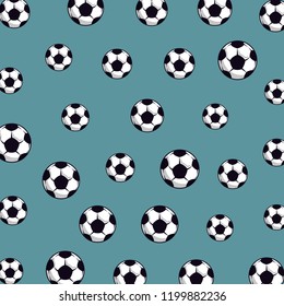 Soccer pattern background