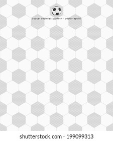 soccer pattern - seamless design vector illustrations