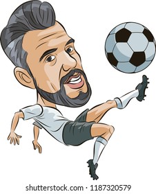 Soccer Player Alvaro Negredo