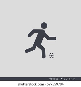 soccer player with ball
