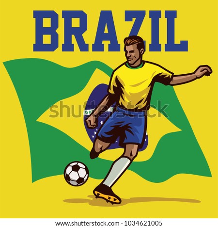 soccer player of brazil