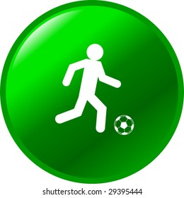 soccer player button