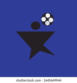 Soccer Player .cartoon Vector Illustration 