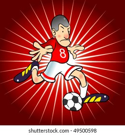 soccer player character