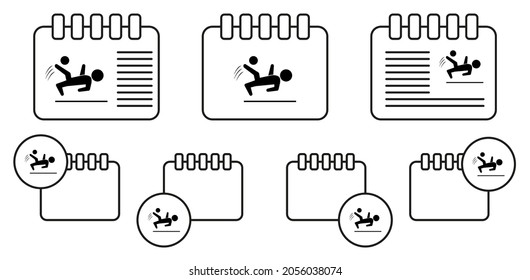 Soccer player hit the ball icon. Silhouette of an athlete icon. Sportsman element icon. Premium quality graphic design. Signs, outline symbols collection icon for websites