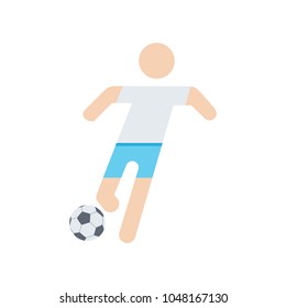 Soccer player icon