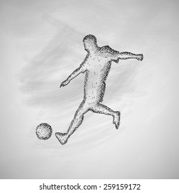 soccer player icon