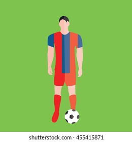 Soccer Player icon. Soccer Player vector. Soccer Player. Soccer Player sumbol. football player vector