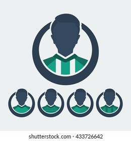 Soccer Player Icons 