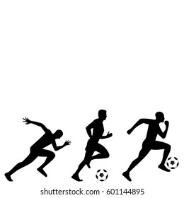 soccer player illustration