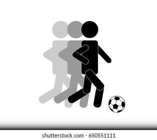 Soccer player - Illustration,Running, Soccer Player, Computer Icon, Soccer, Vector, Playing, Sport, Sports Training, Activity
