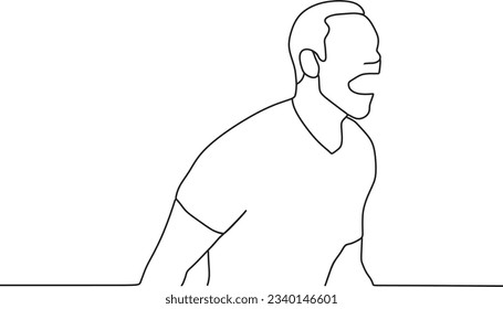 a soccer player looks angry