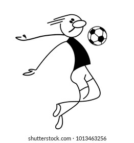 Soccer player. Sport athlete championship.