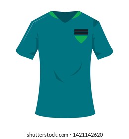 Soccer player tshirt sport clothes vector illustration graphic design