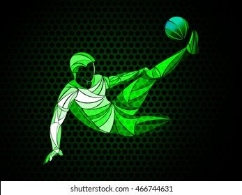 soccer player vector