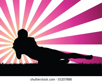 soccer player vector