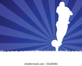 soccer player vector