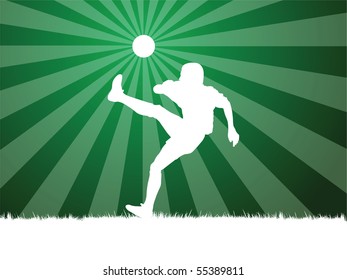 soccer player VECTOR