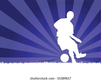 soccer player VECTOR
