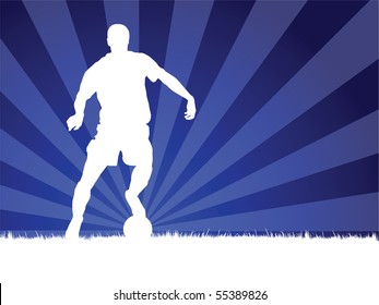 soccer player VECTOR