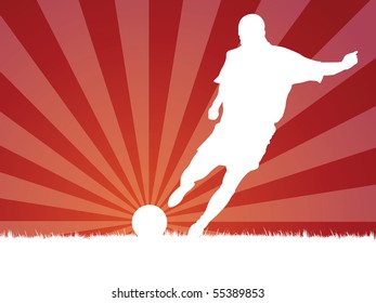 soccer player VECTOR