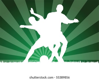 soccer player VECTOR