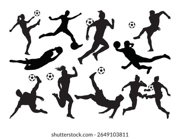 Soccer Player Vector For Print, Soccer Player Clipart, Soccer Player Illustration