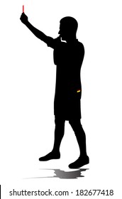 soccer player vector silhouettes