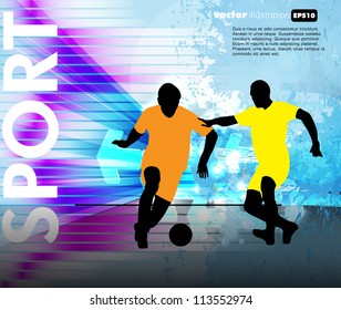 Soccer players