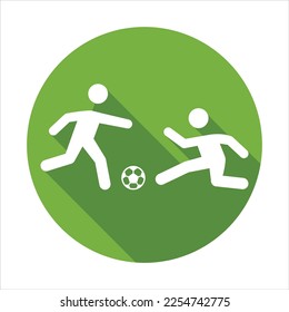 Fußballspieler - Symbol, Vektorgrafik