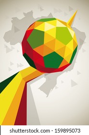 soccer poster vector